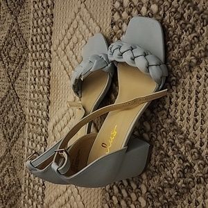 Lulus Baby Blue Block Heel